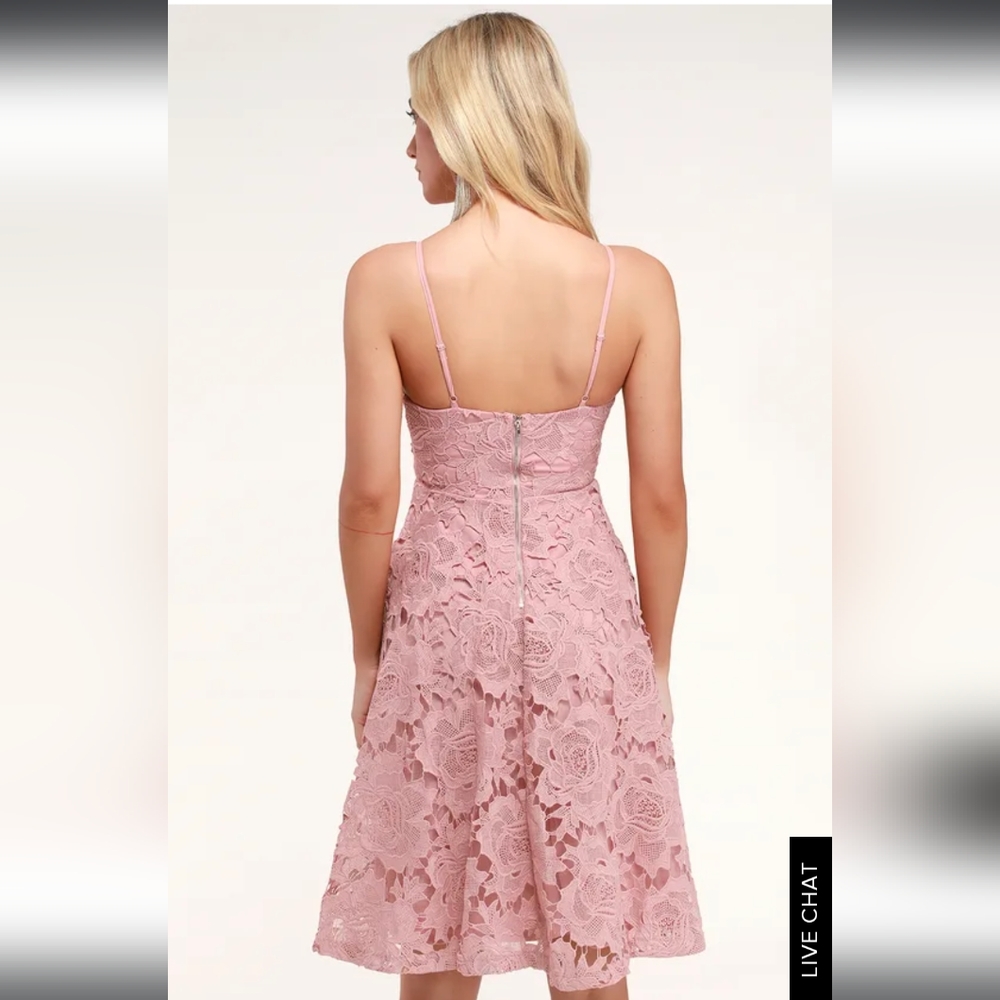 LULU'S  - Nora Lee White Sleeveless Lace Midi Dress With Pockets - Picture 2 of 13